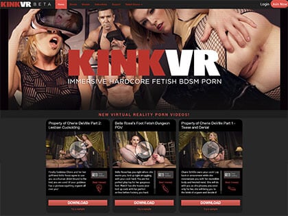 420px x 315px - Kink VR: Kinky Lezdom & BDSM Virtual Reality Porn Site (review)
